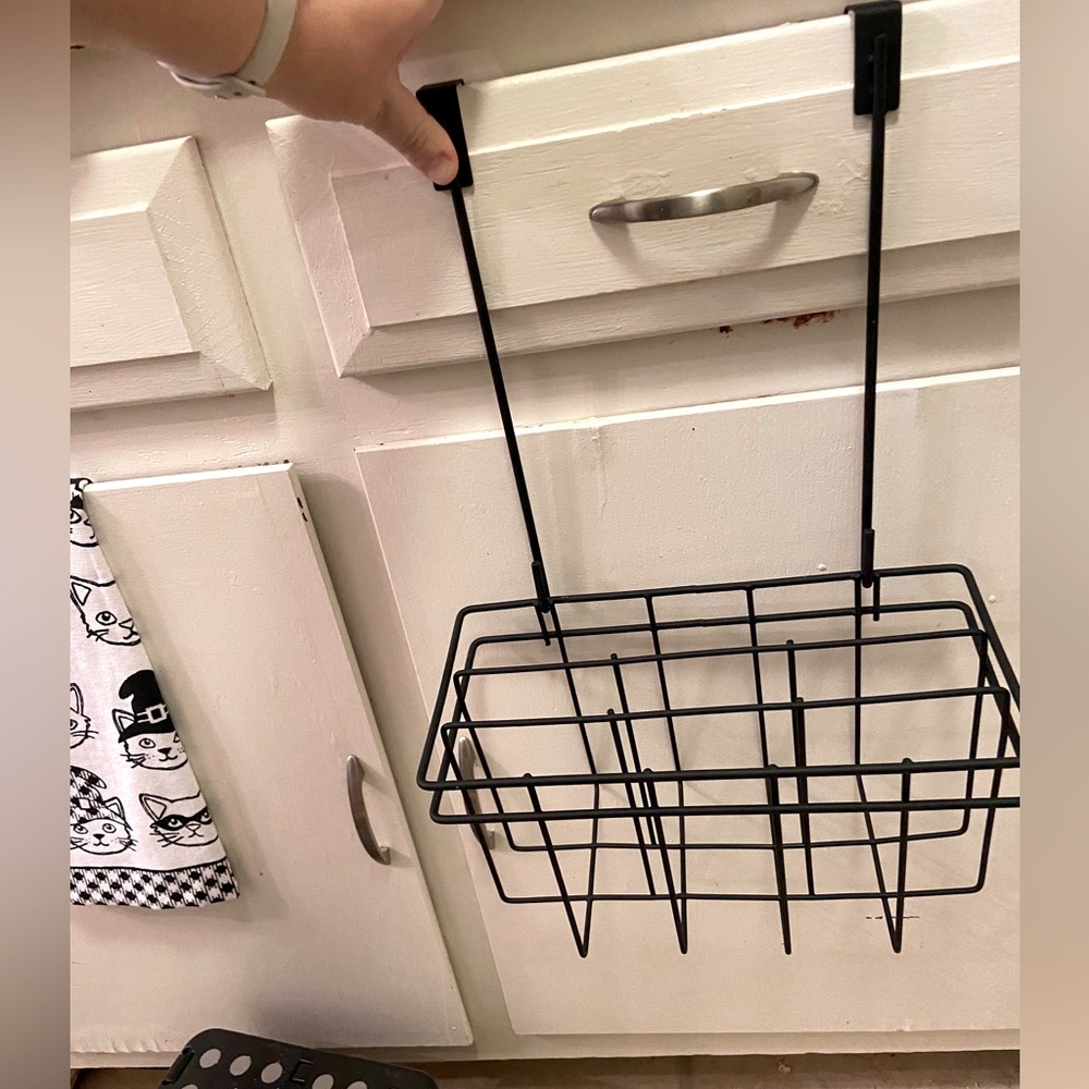 Over the Cabinet cutting board and foil holder